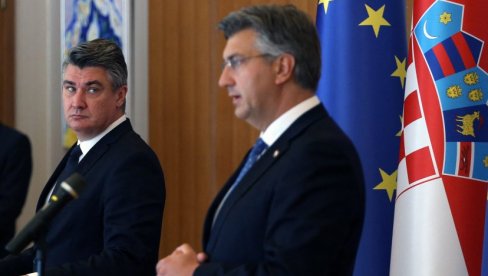Pljušte optutžbe: Novi rat Milanovića i Plenkovića