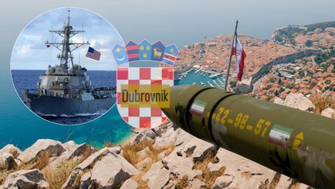 U dometu smo iranskih raketa, a američki ratni brodovi dolaze u Hrvatsku! Razarač uplovio u Dubrovnik, Milanović ljut