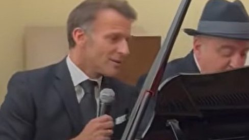 Predsednik Francuske uzeo mikrofon i šokirao goste: Makron u Jerevanu zapevao La Boema uz klavirsku pratnju jermenskog predsednika