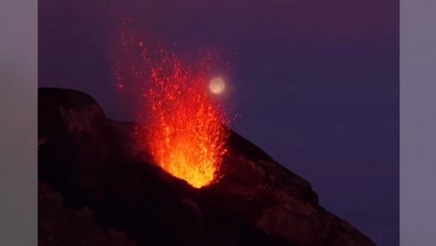 NEVEROVATNI PRIZORI: Eruptirao Stromboli (VIDEO)