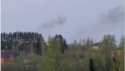 MUKE ZA RUSIJU PRED PARADU POBEDE: Ukrajinski dronovi ponovo stigli blizu Moskve, gađan logistički objekat (VIDEO)