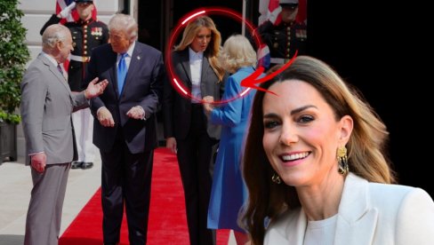 ПОСЛАЛА ПОРУКУ ПРЕКО КАМИЛЕ: Шта је наводно Меланија Трамп поручила Кејт Мидлтон?