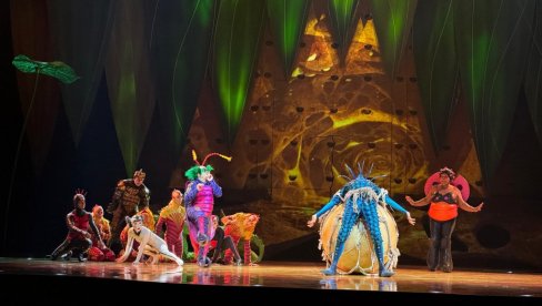 SVET INSEKATA, AKROBACIJE I MAGIJA KOJA PRKOSI GRAVITACIJI: Cirque du Soleil oduševio publiku u Beogradskoj areni (FOTO)