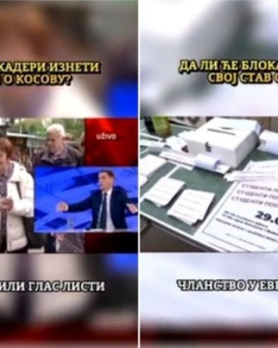 Miloš Francuz udario na blokadere: Zašto studenti ćute na pitanje o Kosovu i Metohiji? (VIDEO)