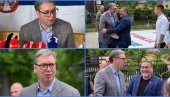 PREDSEDNIK U ŠIDU: Vučić na osveštavanju krsta u parku prirode Mali Bosut (FOTO/VIDEO)