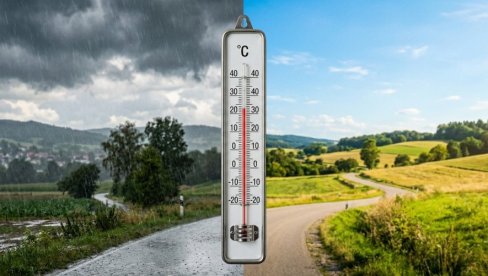 SUNCE, GRMLJAVINA PA HLADNI FRONT: Srbiju sutra čeka vrelih 38 stepeni, a evo kada stižu nepogode