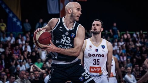 PARTIZAN UBEDLJIV U SARAJEVU: Crno-beli pobedili Bosnu za polufinale ABA lige