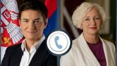 BRNABIĆEVA RAZGOVARALA SA PREDSEDNICOM PARLAMENTA LETONIJE: Nastavljamo da radimo na jačanju parlamentarne saradnje i unapređenju odnosa