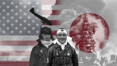 UŽAS NA AMERIČKOM NOSAČU AVIONA: Kako su dvojica japanskih kamikaza u par sekundi ubile 400 američkih mornara (Foto)
