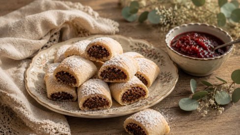 ПРХКЕ ШТРУДЛИЦЕ ПУНЕ ПЕКМЕЗА:  Мирис домаће кухиње