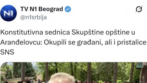 BRUKA I SRAMOTA NA N1! Za njih prisalice SNS nisu građani