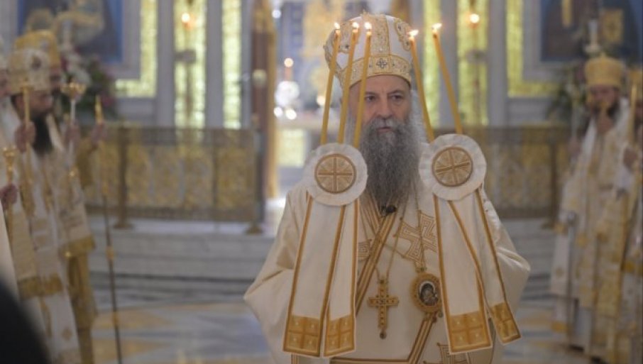 SVEČANO U HRAMU SVETOG SAVE: Patrijarh Porfirije primio decu iz kampa "Srbija te zove"