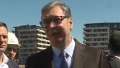 ВУЧИЋ НА ЕКСПО ГРАДИЛИШТУ: Председник обилази радове (ВИДЕО)
