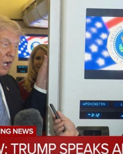ВИ СТЕ ЛАЖАН ЧОВЕК И ИЗДАЈНИК! Трамп потпуно изгубио живце пред камерама (ВИДЕО)