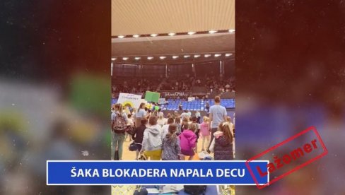 ЛАЖОМЕР: Шака блокадера напала децу