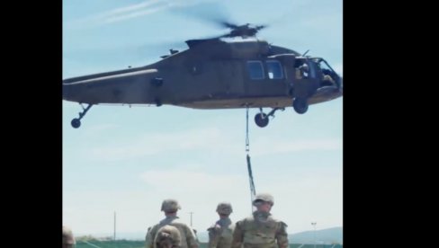 KFOR DIGAO HELIKOPTERE NA KiM! Savezničke snage u akciji kod Novog Sela