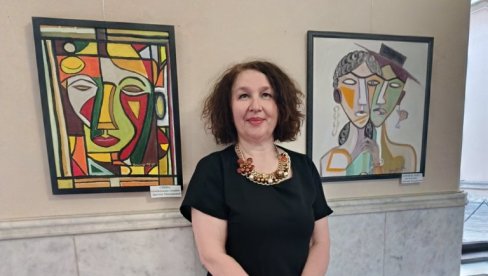 И ЊИХОВО ЈЕ СРЦЕ  У СРЦУ ШУМАДИЈЕ: Изложба чланова Ликовне секције Удружења Крагујевчана који живе у главном граду
