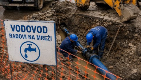 RADOVI NA MREŽI: Deo Beograda sutra ceo dan bez vode, proverite da li je vaša ulica na spisku