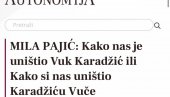 АУТОШОВИНИЗАМ ЈЕ ТЕШКА БОЛЕСТ Дејан Вукелић се огласио поводом напада блокадера на српске вредности (ФОТО)