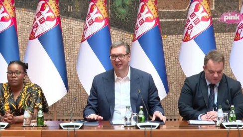 Vučić na obeležavanje 15. godišnjice programa Svet u Srbiji (VIDEO)