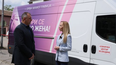 POKRETNI MAMOGRAF U VRŠCU: Više od 900 žena čeka pregled