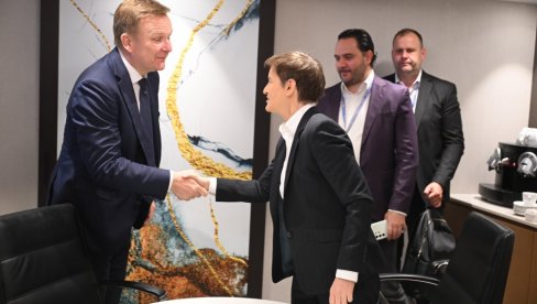 ДИПЛОМАТСКИ СУСРЕТИ НА ГЛОБСЕЦ 2026: Ана Брнабић разговарала са Окамуром и Соренсеном