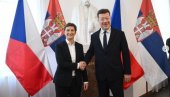 БРНАБИЋ У ПОСЕТИ ПРАГУ: Сусрела се са председником представничког дома Парламента Чешке Републике Томиом Окамуром (ФОТО)