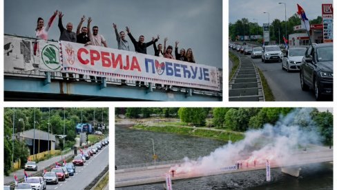 NAROD JE REKAO SVOJE: Veličanstvene slike podrške Aleksandru Vučiću preplavile Srbiju (VIDEO)