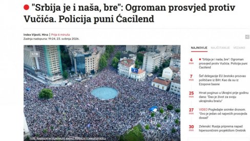 ИСТИНА ИСПЛИВАЛА НА ВИДЕЛО: Да ли се још неко двоуми око тога да блокадере највише подржава Хрватска? (ФОТО)