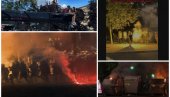 BRUTALNO NASILJE: Blokaderi uz noževe, baklje, flaše i smeće pokušali pravili haos u Beogradu