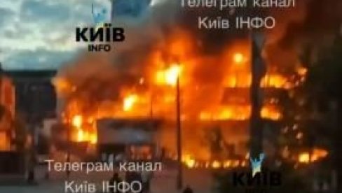 KIJEV GORI, OSVETA PUTINA ZA LUGANSK: Padaju balističke rakete "Orešnik", ima mrtvih i ranjenih (VIDEO)