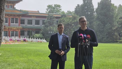 ВУЧИЋ ИЗ ПЕКИНГА: Најважнији део посете је тек сутра, велика очекивања од састанка са Сијем