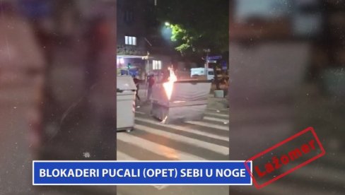 LAŽOMER: Blokaderi pucali (opet) sebi u noge