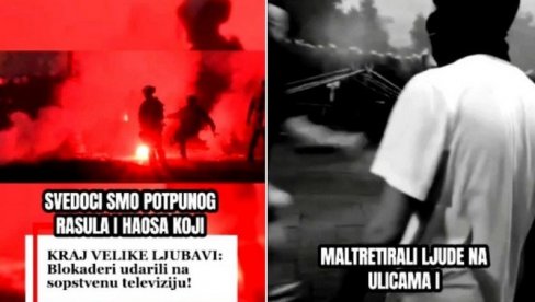 PUKLA TIKVA: Blokaderi udarili na sopstvenu televiziju!