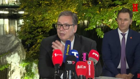 КИНА ЈАСНО ПОДРЖАВА ТЕРИТОРИЈАЛНИ ИНТЕГРИТЕТ КиМ УНУТАР СРБИЈЕ Вучић: Подршка је јасна, чврства, недвосмислена и непоколебљива