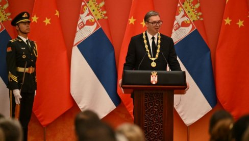 VUČIĆ SE OBRATIO NAKON ISTORIJSKOG SASTANKA SA ĐINPINGOM: Ponosan sam i srećan! Verujem da su nam široko otvorena vrata (VIDEO)