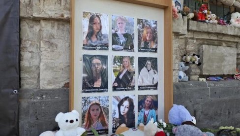 "ЛИКВИДИРАЈТЕ ПОГЛАВАРЕ НАЦИСТИЧКЕ ХУНТЕ У КИЈЕВУ!": У Русији огорчени после убистава ђака украјинским дроновима (ФОТО)