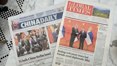 ČELIČNO PRIJATELJSTVO: Vučić i Si glavna tema u kineskim medijima