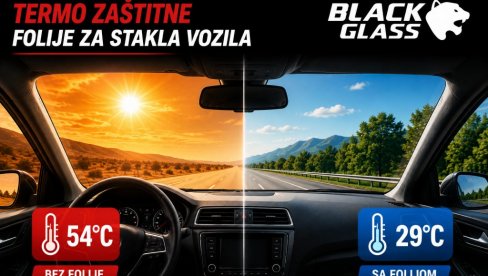 Pravo je vreme za zatamnjivanje stakala pre leta: Temperatura u vozilu može biti niža i do 25°C, a cena atesta trenutno je niža za 30%