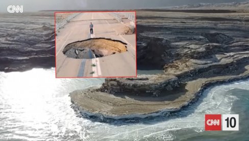MRTVO MORE UMIRE: Katastrofa se odvija munjevito - sablasni krajolik, područje je sve opasnije (VIDEO)