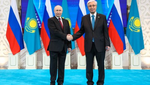 RUSIJA I KAZAHSTAN PRODUBLJUJU SAVEZNIČKE ODNOSE: Putin posetu započeo sastankom sa Tokajevim, evo o čemu će razgovarati