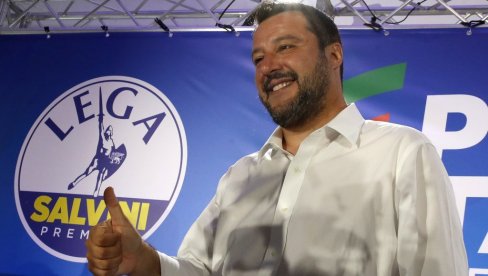 SALVINI: MOGUĆA DRUGAČIJA EVROPA: Tri različita glasa reakcije na uspeh AfD stižu iz vlade u Rimu