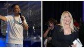 U JAVNOSTI POSLE POROĐAJA: Milica Todorović došla na koncert Marije Šerifoivć - Lepo mi je (FOTO)