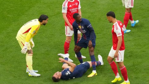 PRENOS, PSŽ - ARSENAL: Burno finale Lige šampiona! Novi gol, kakva drama!