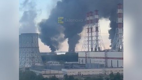 IZGLEDA ZASTRAŠUJUĆE: Objavljen snimak pogođenog naftnog terminala u Sankt Peterburgu (FOTO/VIDEO)