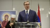 МОЋНА СИМБОЛИКА ПОСЕТЕ: Вучић у манастиру који вековима чува душу Грузије
