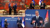 VUČIĆ I KOŠTA OBRATILI SE JAVNOSTI Predsednik: Vidimo se večeras u Crnoj Gori, ako ne budem predstavljao hibridnu pretnju (VIDEO)