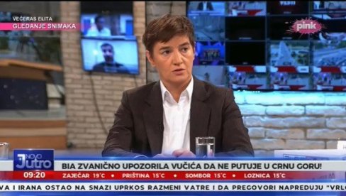 BRNABIĆ OBJASNILA: Već je jednom u regionu pokušano ubistvo Vučića, i tada smo imali obaveštajne podatke da ne treba da ide