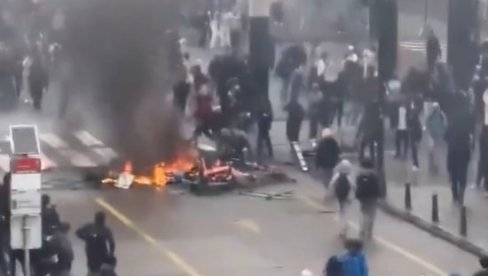 HAOS U BRISELU: Protesti mladih u Belgiji izmakli kontroli (VIDEO)