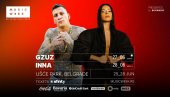 СВЕТСКЕ ЗВЕЗДЕ У БЕОГРАДУ: Богиња dance-pop звука INNA i реп феномен GZUZ стижу на BELGRADE MUSIC WEEK 26